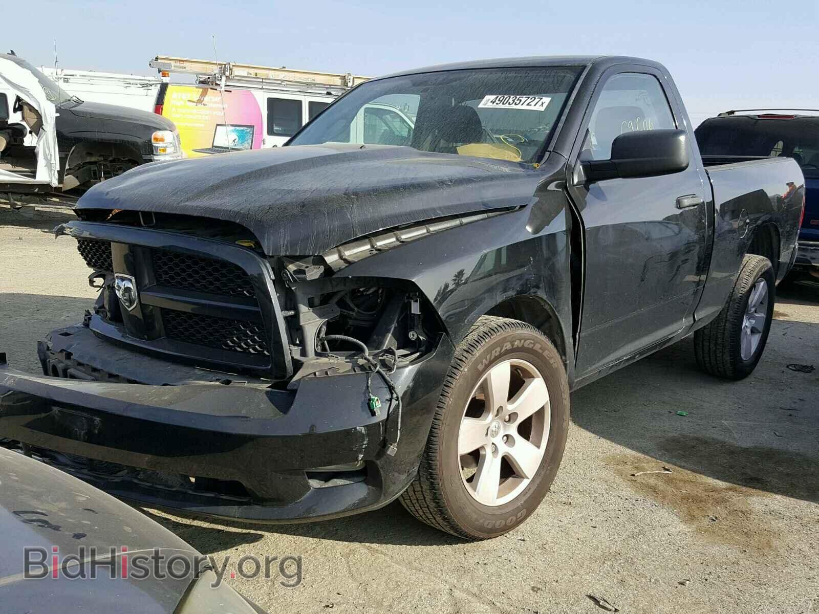 2012 DODGE RAM 1500 - VIN: 3C6JD6AT9CG264765 - Фото 2