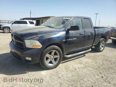 2012 Dodge RAM 1500 ST, синий — VIN 1C6RD6FT5CS310306, Copart