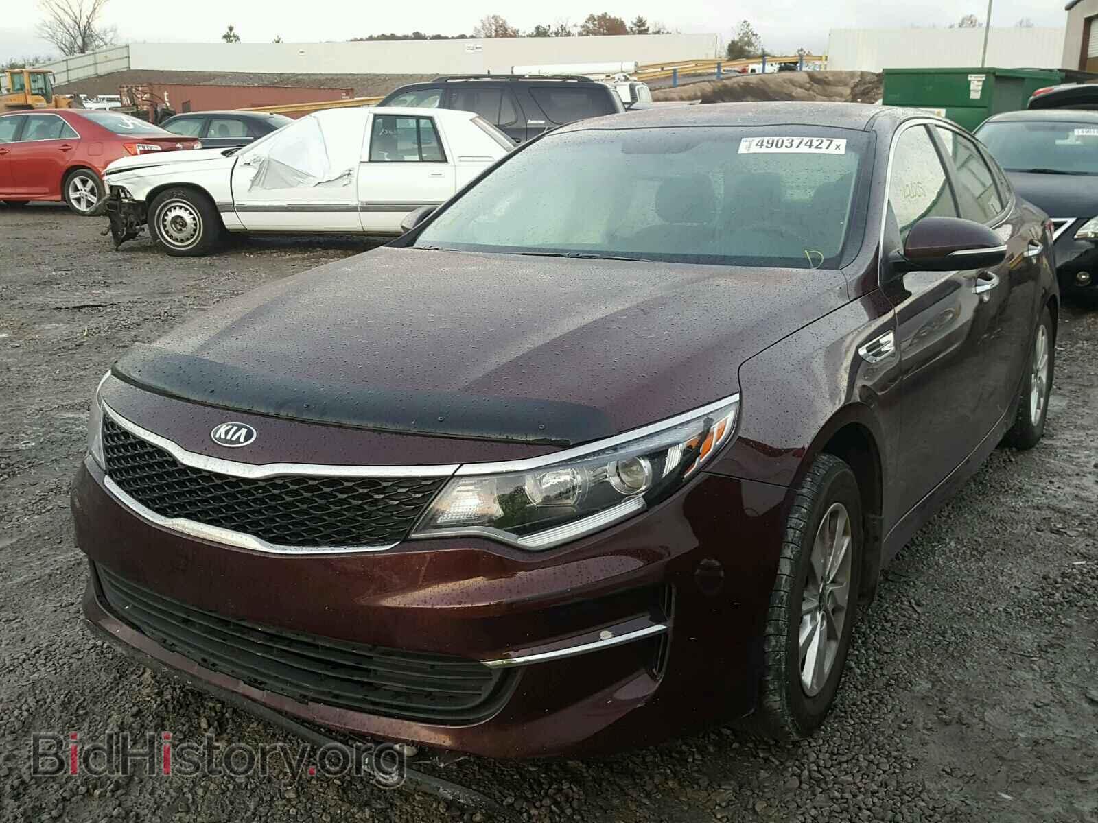 2016 KIA OPTIMA - VIN: 5XXGT4L32GG105330 - Фото 2