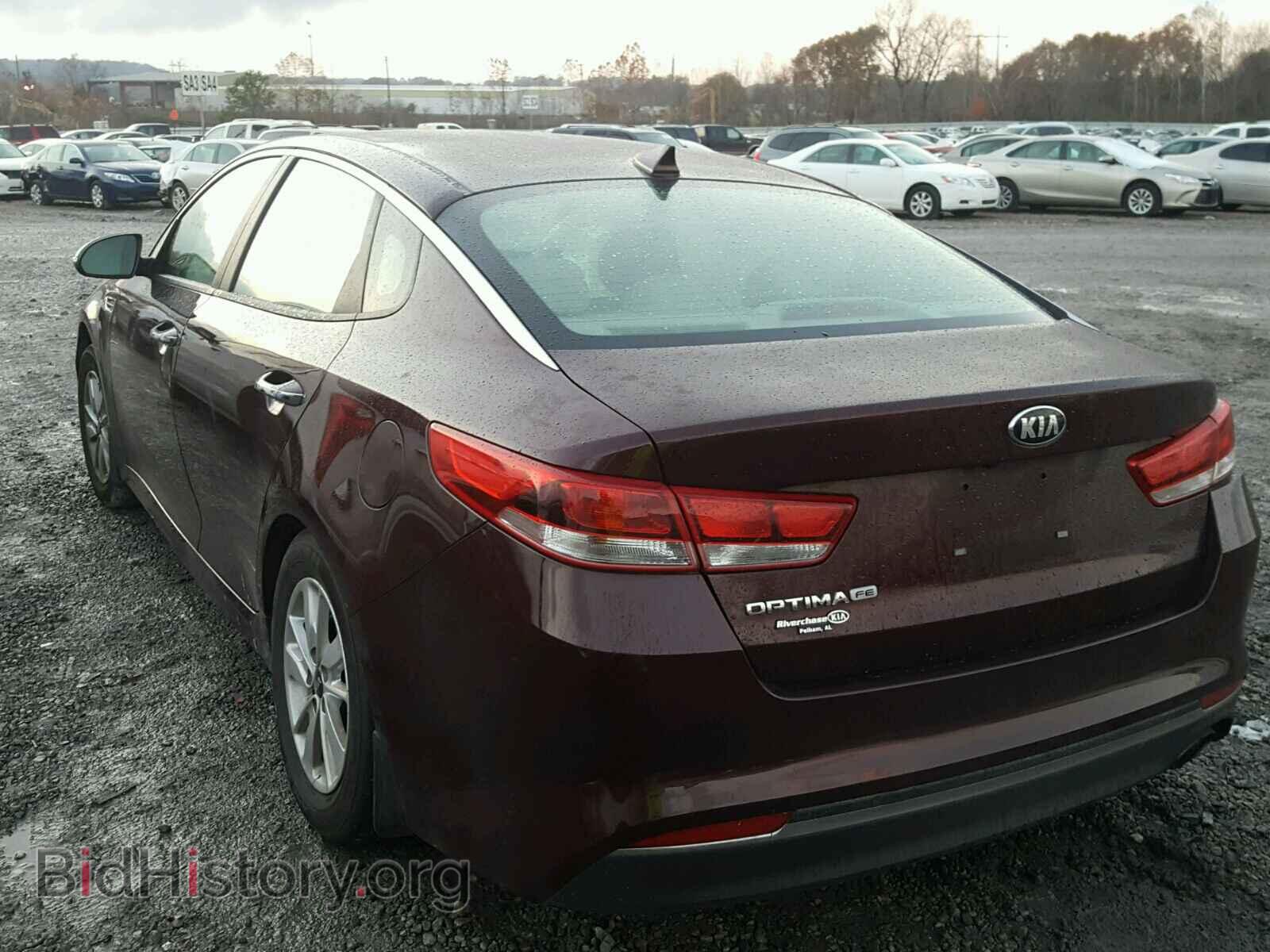 2016 KIA OPTIMA - VIN: 5XXGT4L32GG105330 - Фото 3