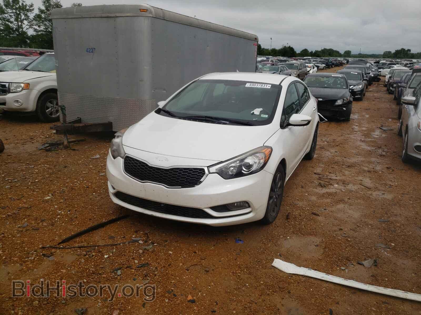 2014 KIA FORTE - VIN: KNAFX4A86E5155614 - Фото 2