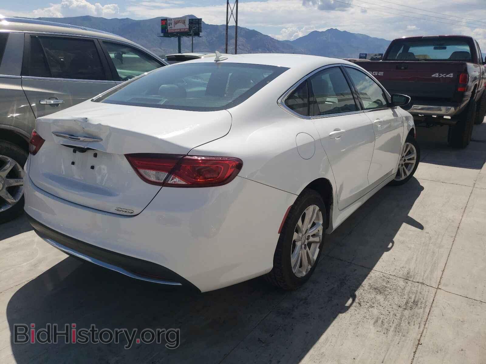 2016 CHRYSLER 200 - VIN: 1C3CCCAB7GN117047 - Фото 4