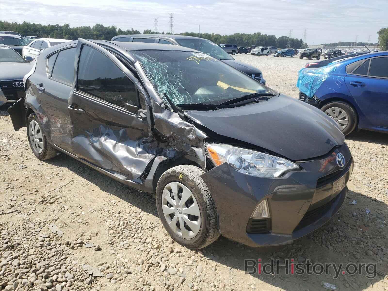 Photo JTDKDTB35E1061139 - TOYOTA PRIUS 2014