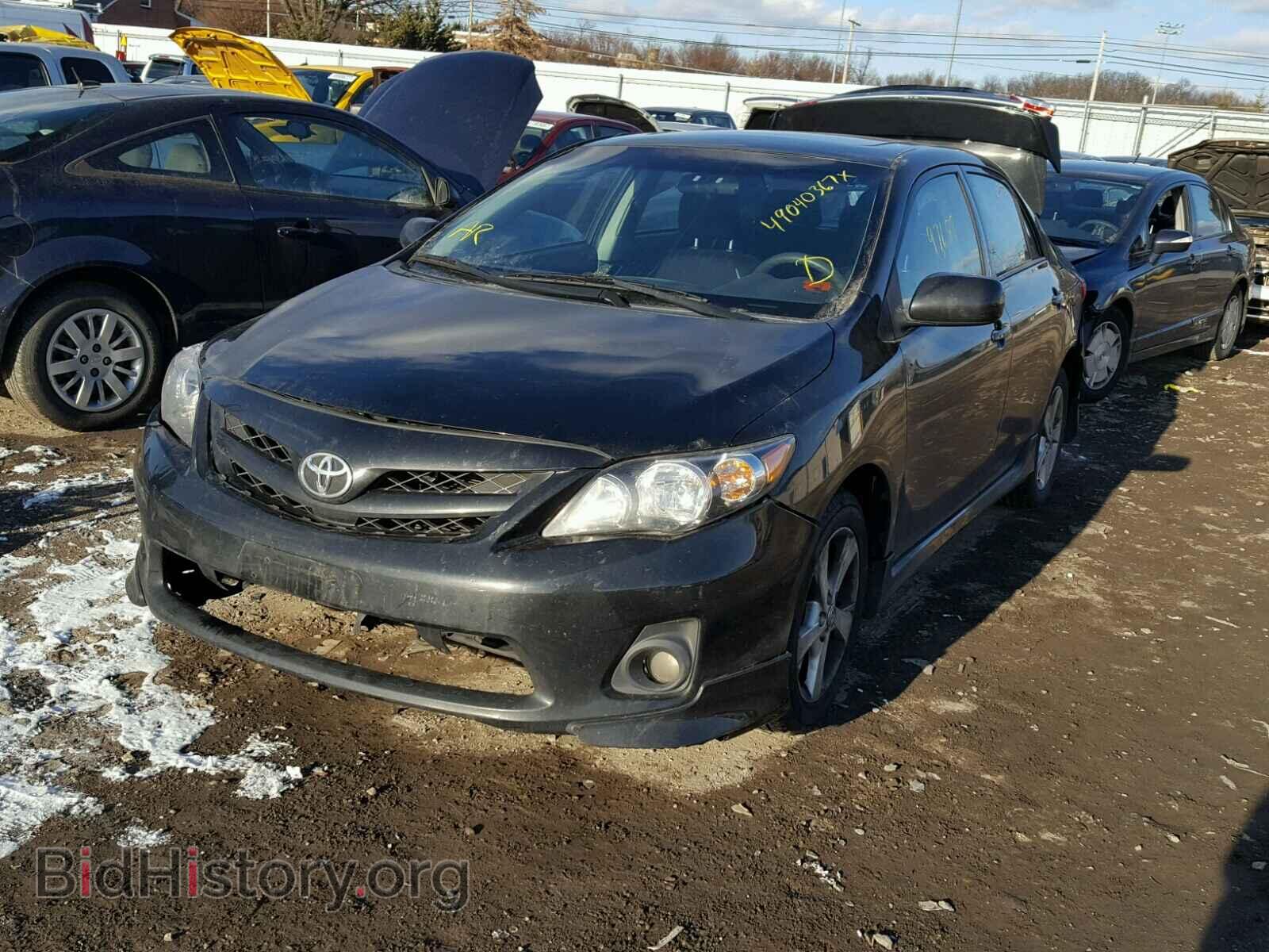 2011 TOYOTA COROLLA BA - VIN: 2T1BU4EE3BC715193 - Фото 2