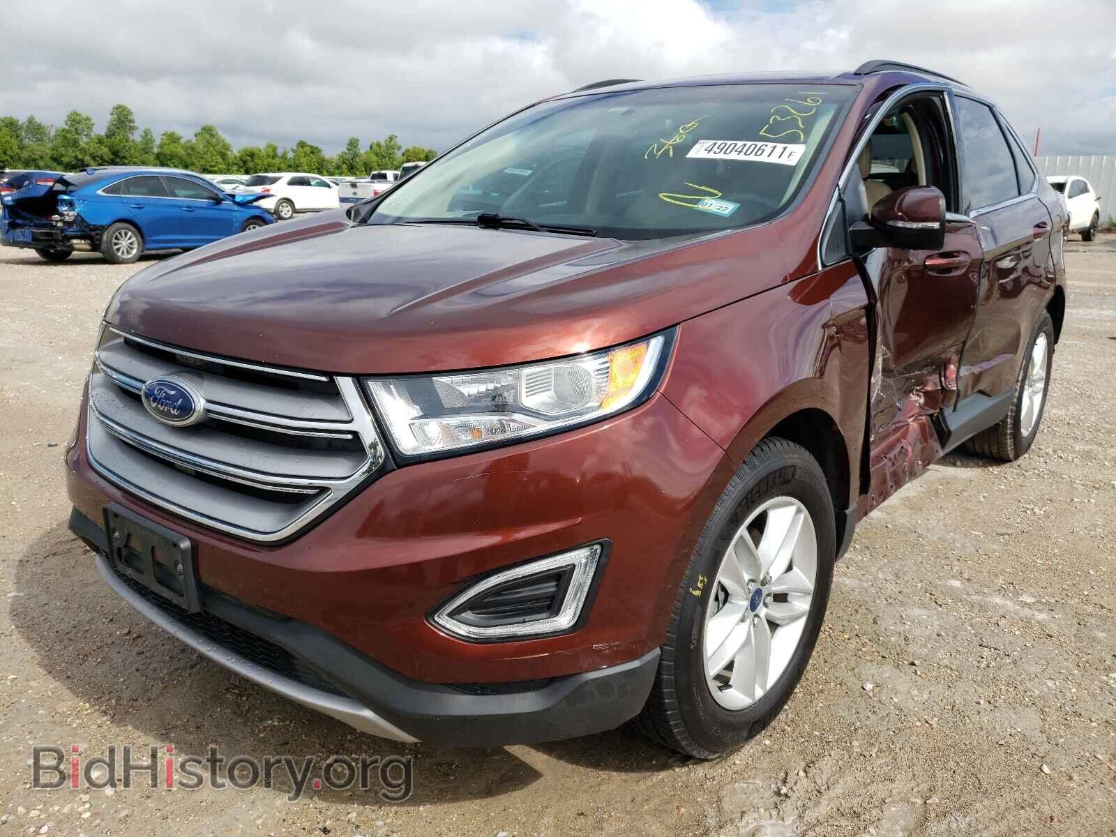 2016 FORD EDGE - VIN: 2FMPK3J87GBB93640 - Фото 2