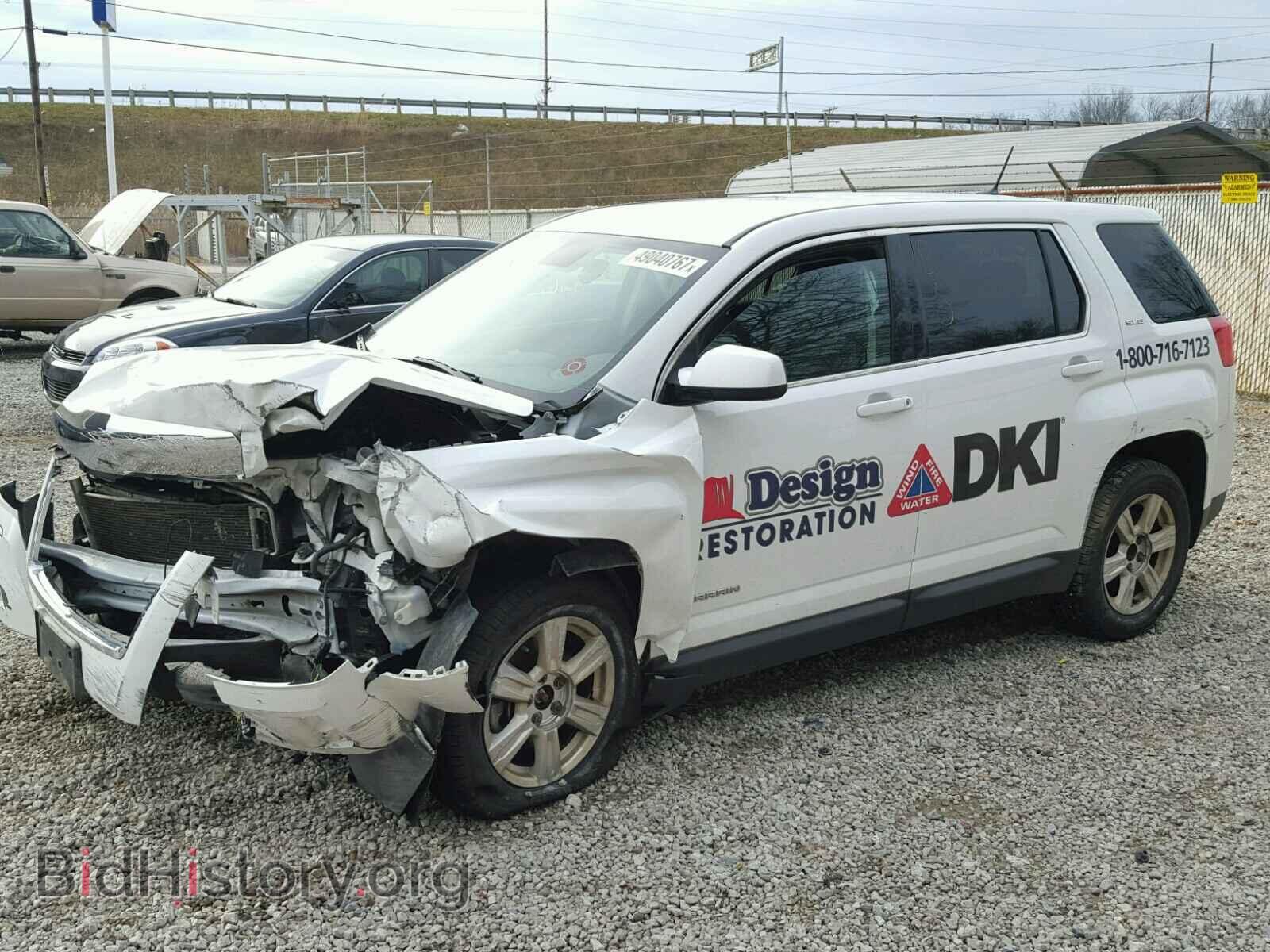 2014 GMC TERRAIN - VIN: 2GKALMEK6E6383684 - Фото 2