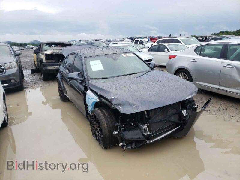2018 BMW M3 (VIN WBS8M9C59J5J79896) — photo 1 of 10, Copart, damage: rear end