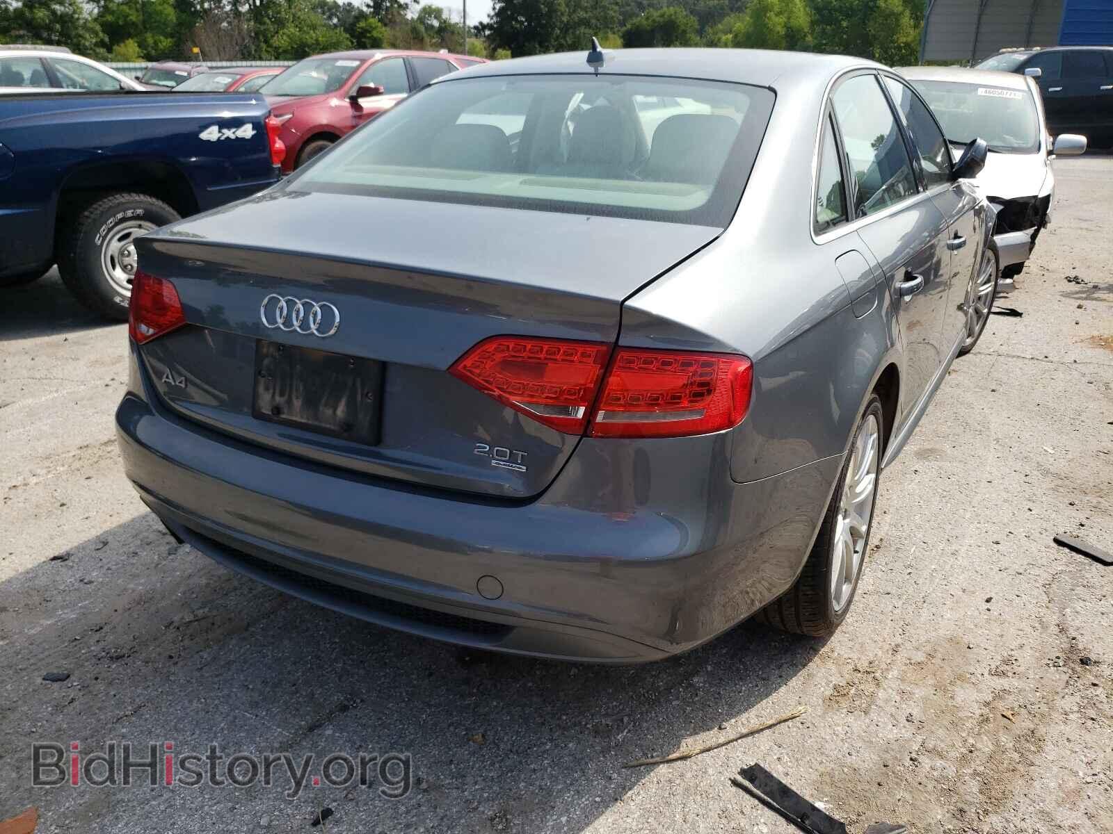2012 AUDI A4 - VIN: WAUFFAFL5CN021480 - Фото 4