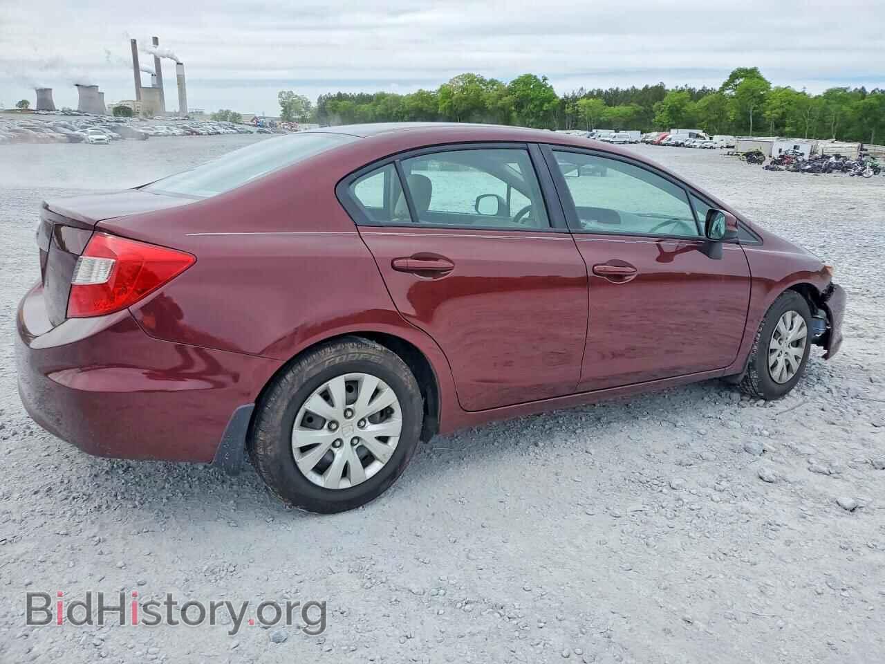 2012 HONDA CIVIC - VIN: 19XFB2F55CE102392 - Фото 3