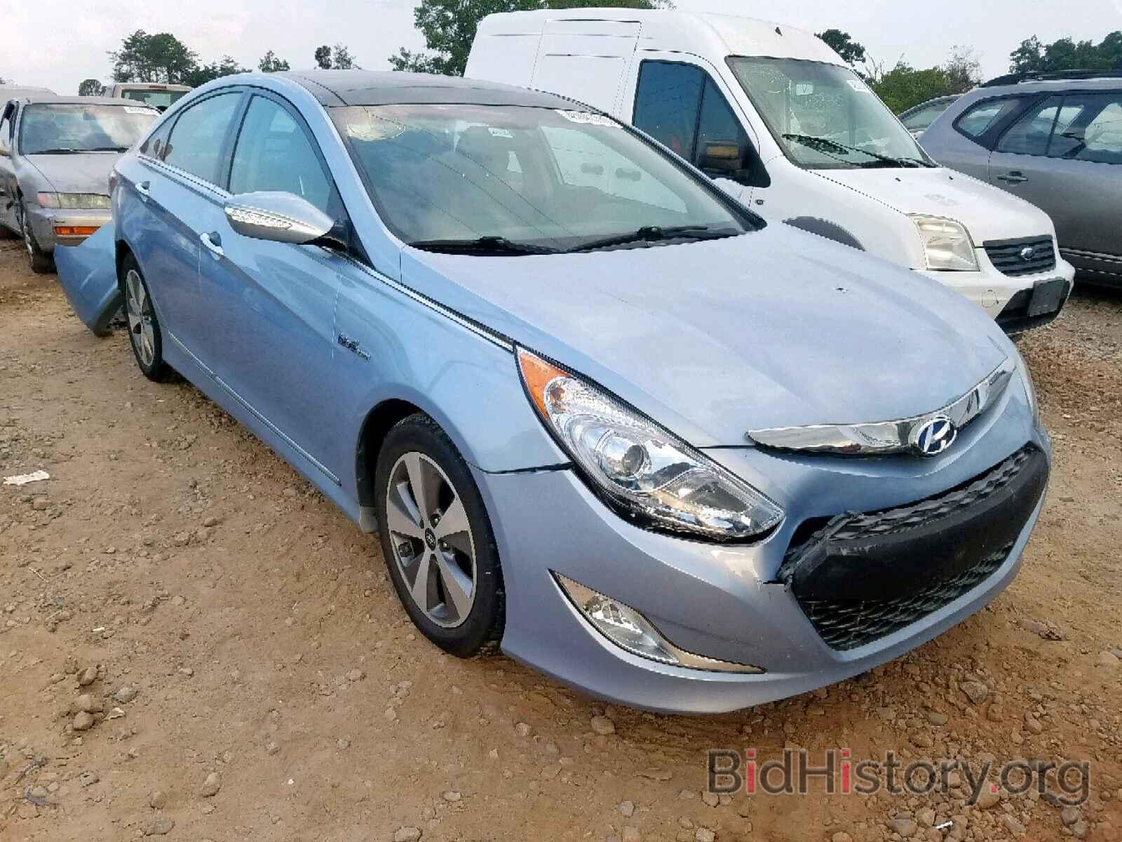 Photo KMHEC4A4XBA002837 - HYUNDAI SONATA 2011