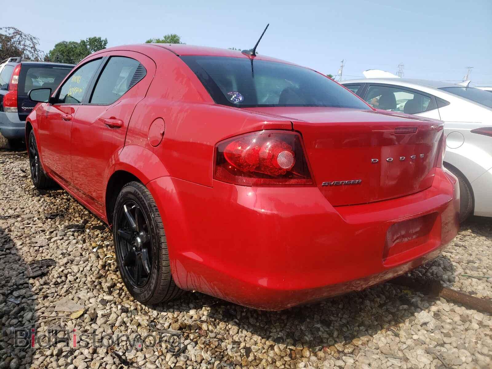 2013 DODGE AVENGER - VIN: 1C3CDZAB7DN643688 - Фото 3