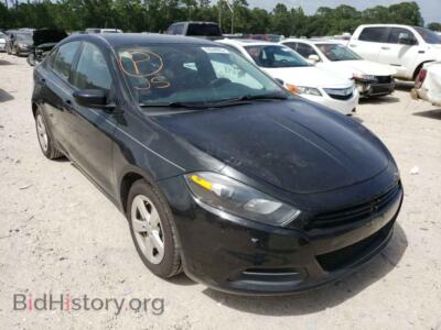 2015 Dodge DART Dart SXT, черный — VIN 1C3CDFBB9FD330079, Copart