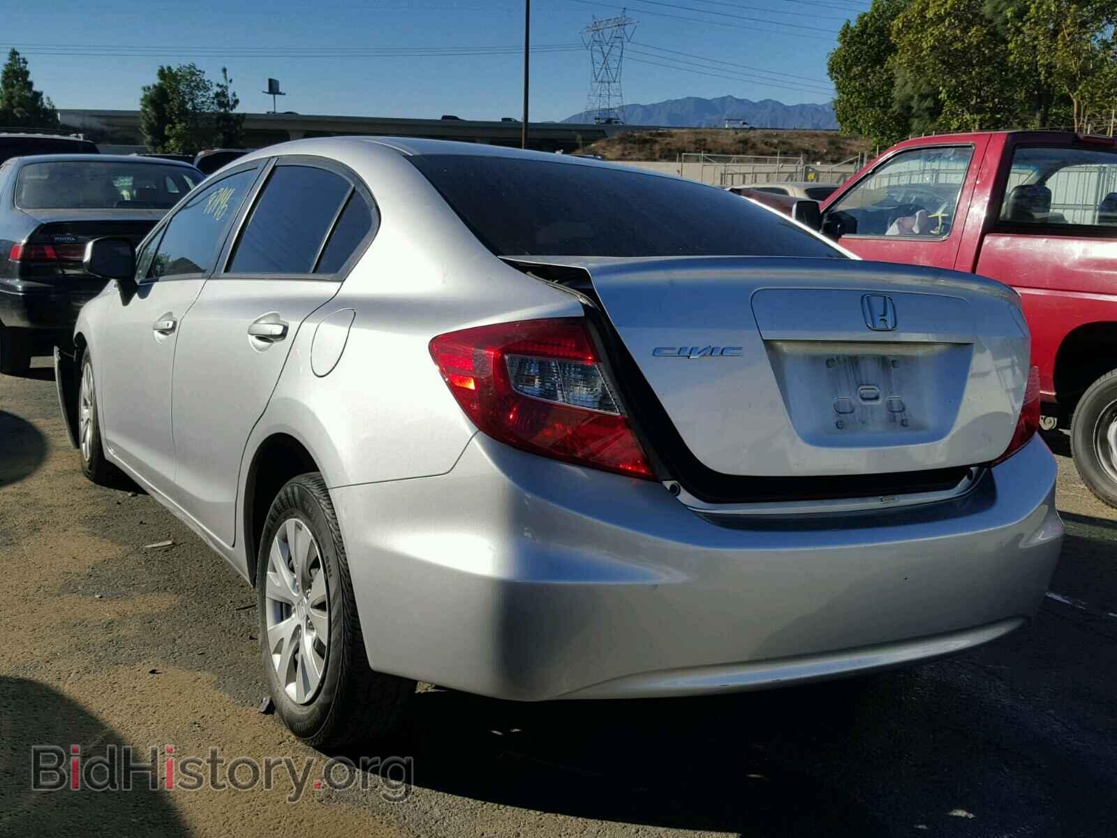 2012 HONDA CIVIC - VIN: 19XFB2F52CE365603 - Фото 3