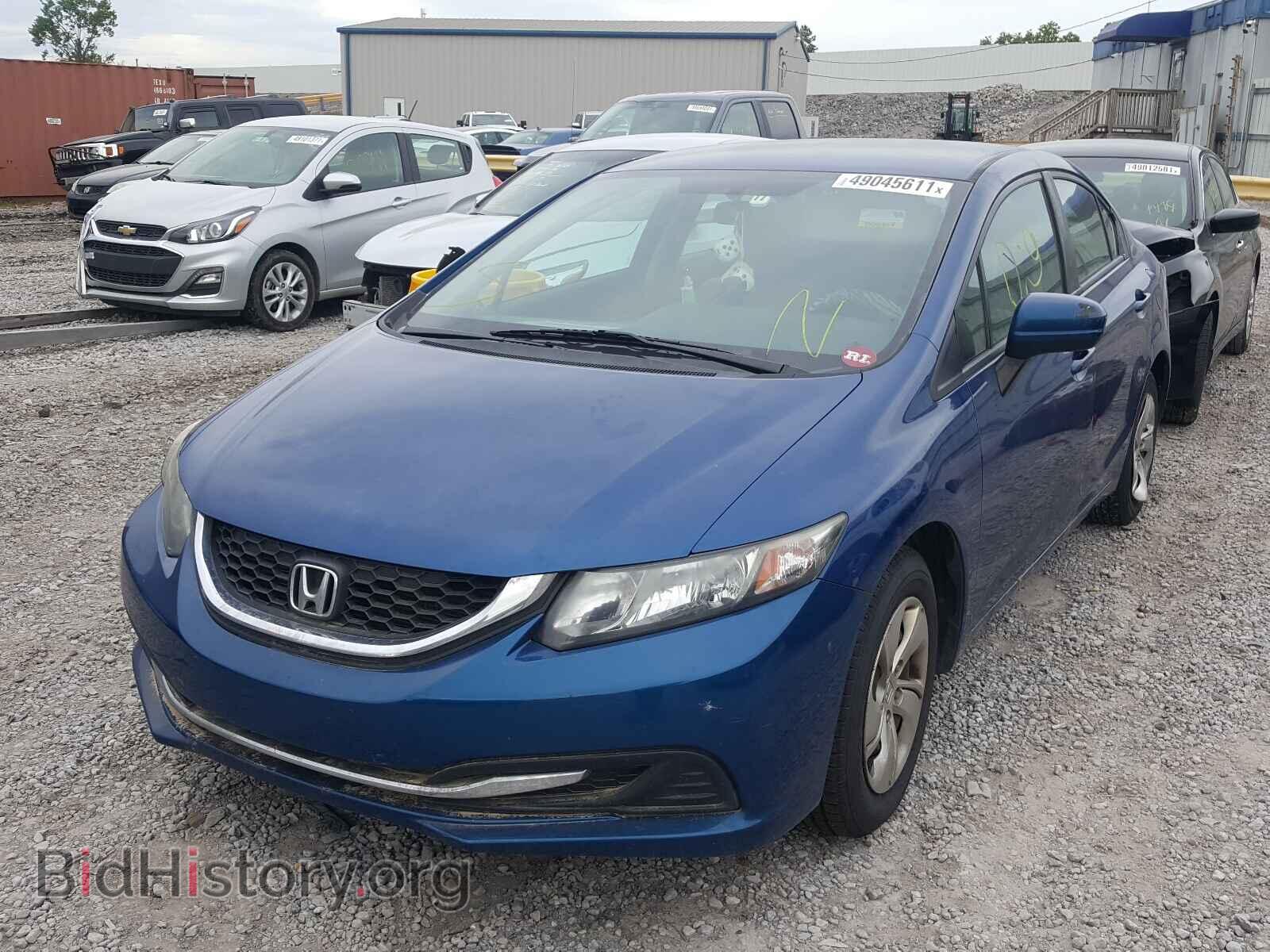 2015 HONDA CIVIC - VIN: 19XFB2F52FE024139 - Фото 2