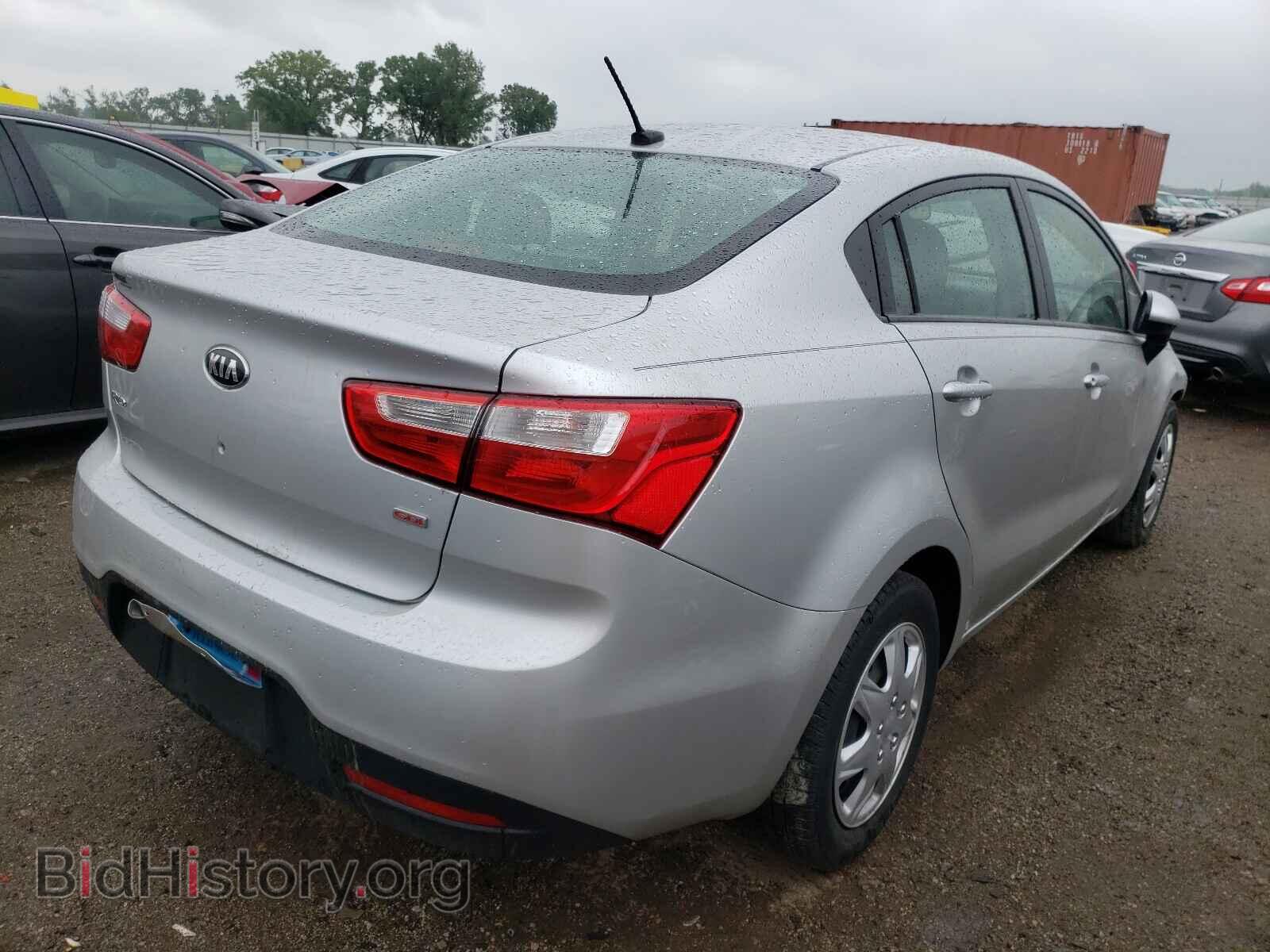 2013 KIA RIO - VIN: KNADM4A33D6277411 - Фото 4