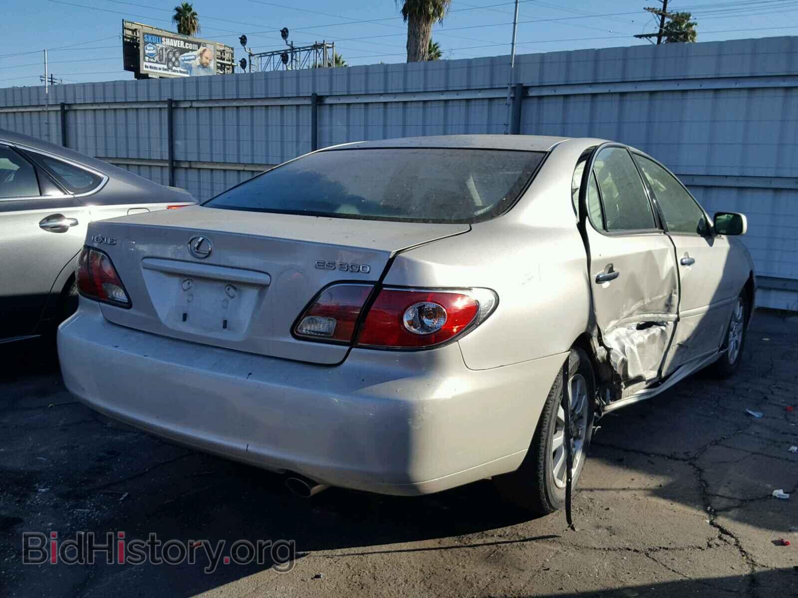 2003 LEXUS ES300 - VIN: JTHBF30G436006261 - Фото 4