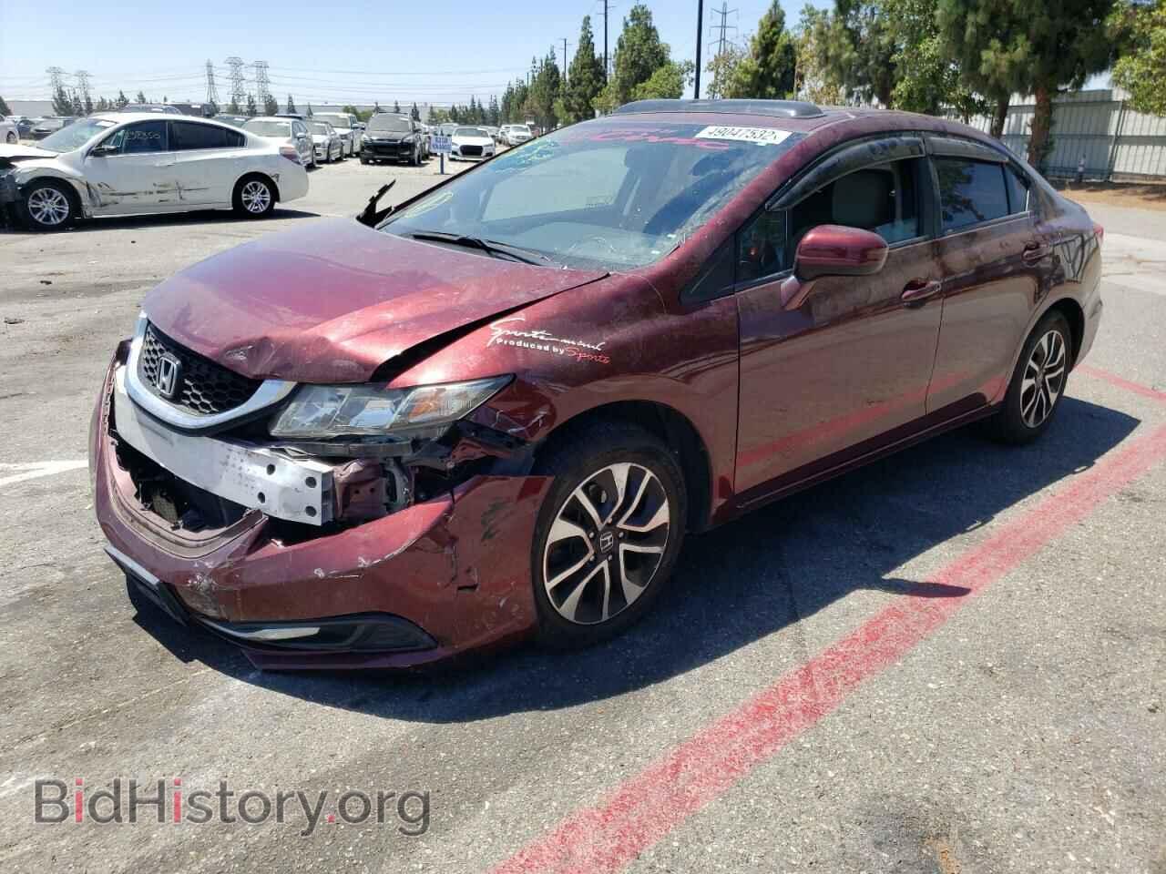 2014 HONDA CIVIC - VIN: 19XFB2F86EE272340 - Фото 2