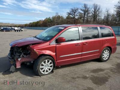 2014 Chrysler MINIVAN Touring, red — VIN 2C4RC1BG8ER124299, Copart