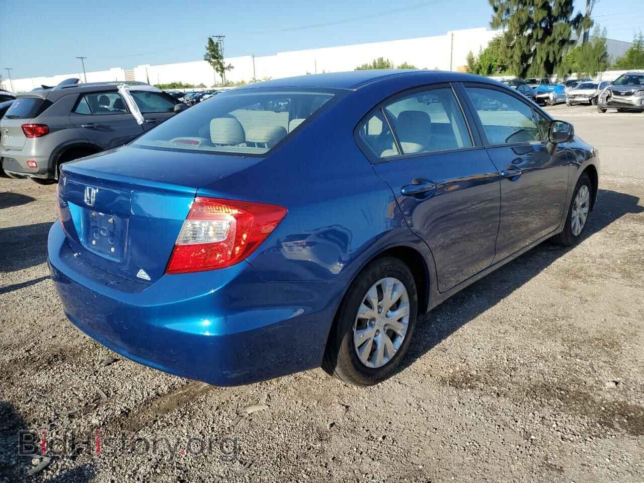 2012 HONDA CIVIC - VIN: 19XFB2F55CE322633 - Фото 3