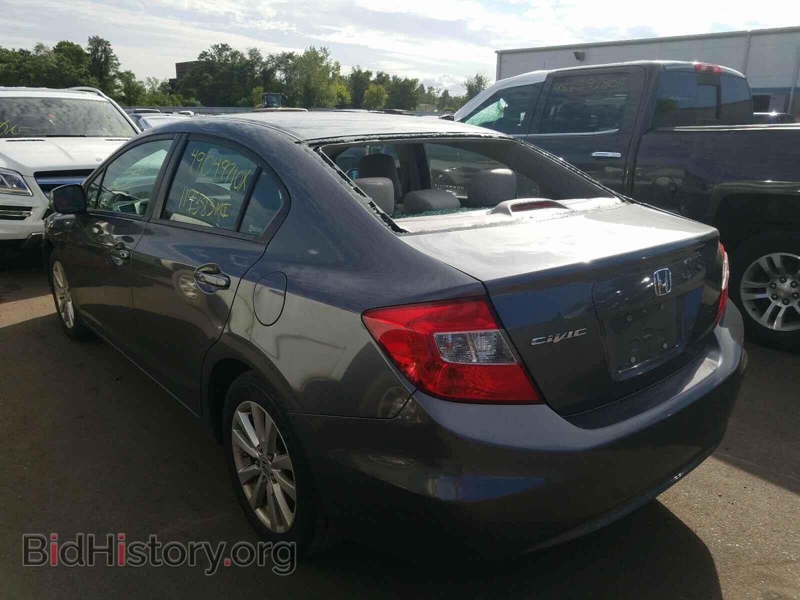 2012 HONDA CIVIC - VIN: 19XFB2F85CE355335 - Фото 3