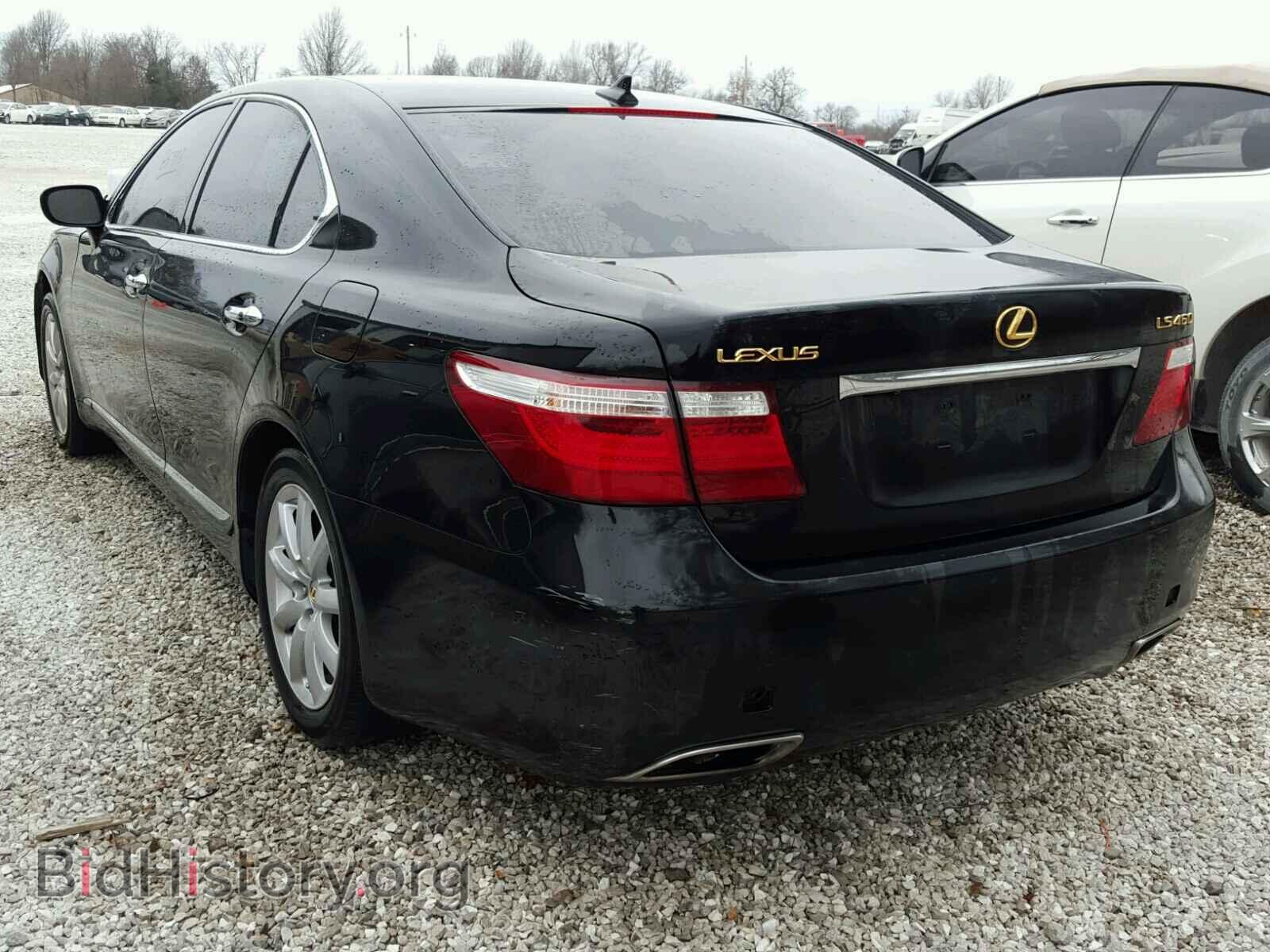 2007 LEXUS LS460 - VIN: JTHBL46F975002098 - Фото 3