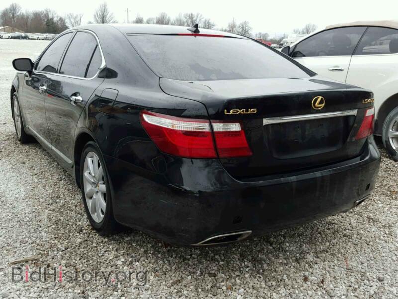 2007 Lexus LS460 (VIN JTHBL46F975002098) — фото 3 из 10