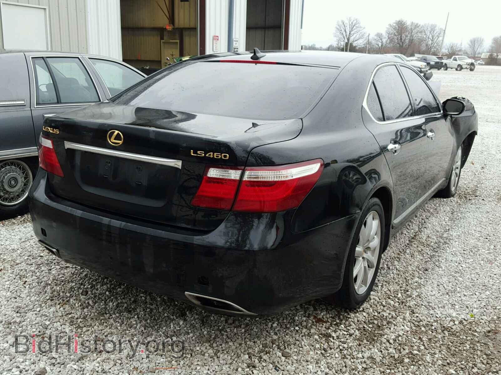 2007 LEXUS LS460 - VIN: JTHBL46F975002098 - Фото 4