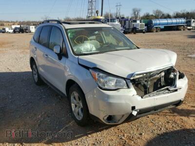 2014 Subaru FORESTER Forester 2, белый — VIN JF2SJAEC9EH526958, Copart