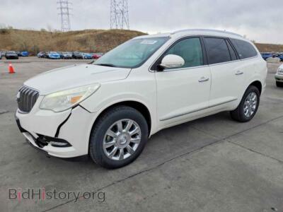 2014 Buick ENCLAVE, белый — VIN 5GAKVBKD8EJ247582, Copart