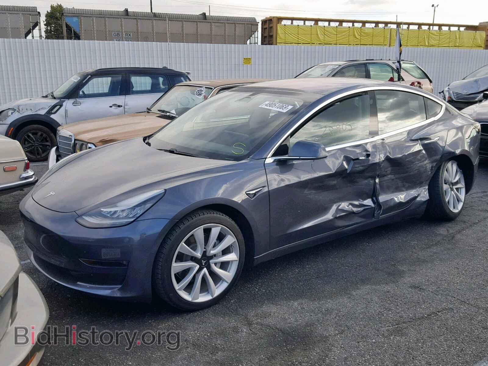 2018 TESLA MODEL 3 - VIN: 5YJ3E1EA3JF010823 - Фото 2