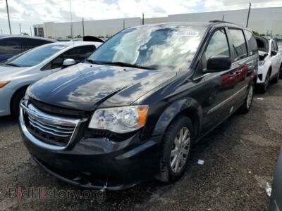 2016 Chrysler MINIVAN Town & COU, черный — VIN 2C4RC1BGXGR297664, Copart