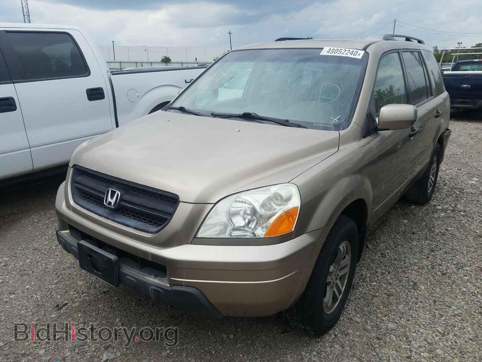 2005 HONDA PILOT - VIN: 2HKYF18575H532489 - Фото 2