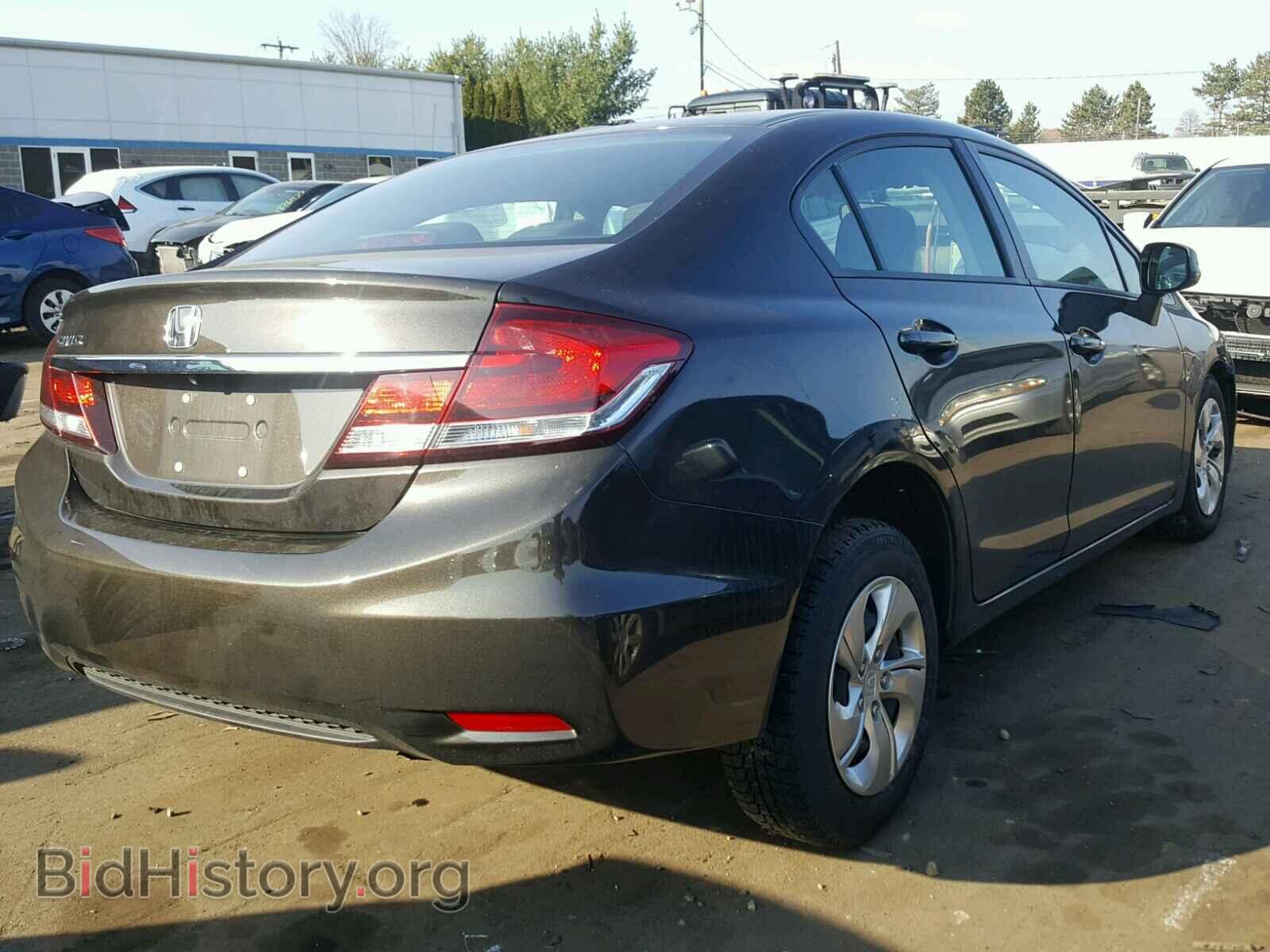 2013 HONDA CIVIC - VIN: 19XFB2F53DE217543 - Фото 4