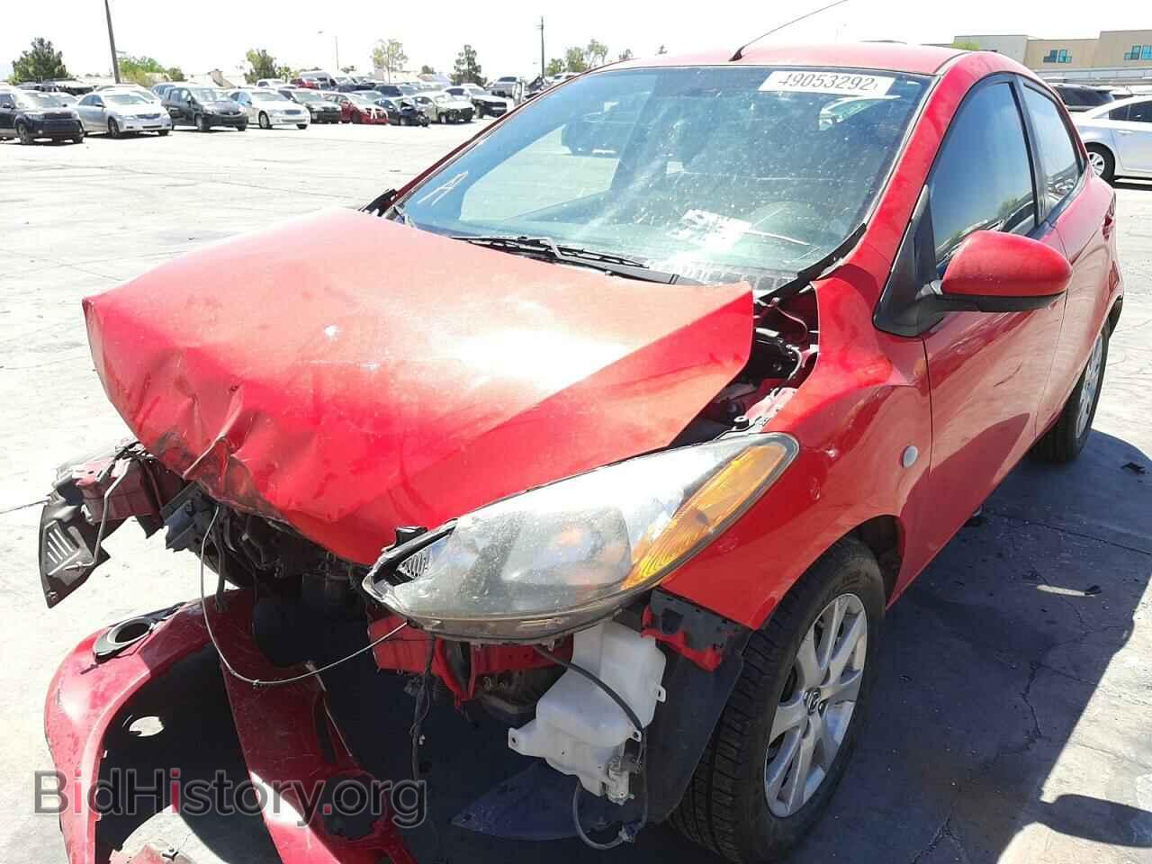 2013 MAZDA 2 - VIN: JM1DE1LY1D0160372 - Фото 2