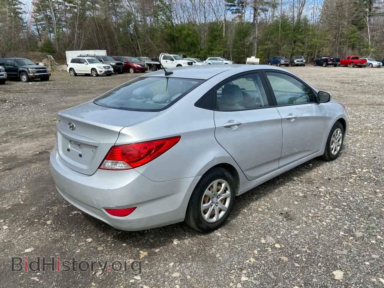 2014 HYUNDAI ACCENT - VIN: KMHCT4AE8EU703850 - Фото 4