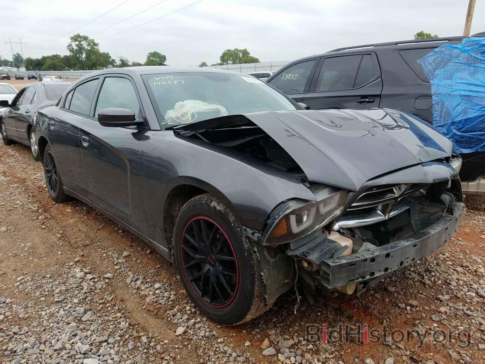 Photo 2C3CDXHG3EH146587 - DODGE CHARGER 2014