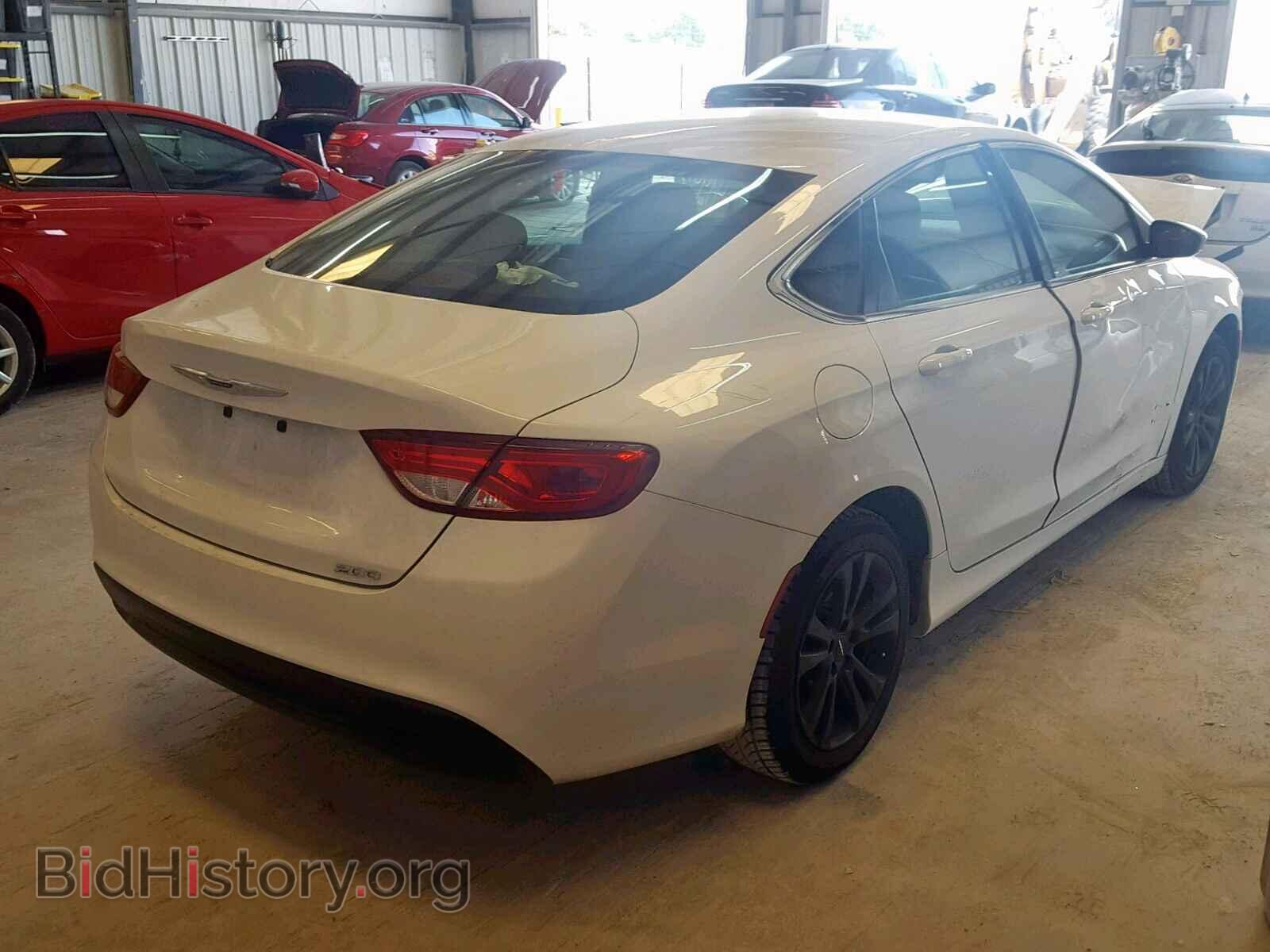 2016 CHRYSLER 200 - VIN: 1C3CCCFB2GN186379 - Фото 4