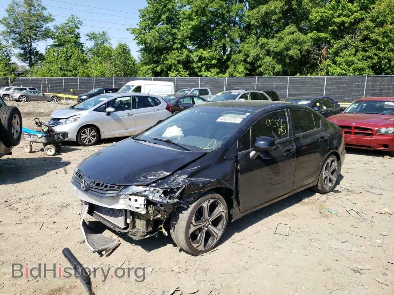 2012 HONDA CIVIC - VIN: 2HGFB2F52CH558405 - Фото 2