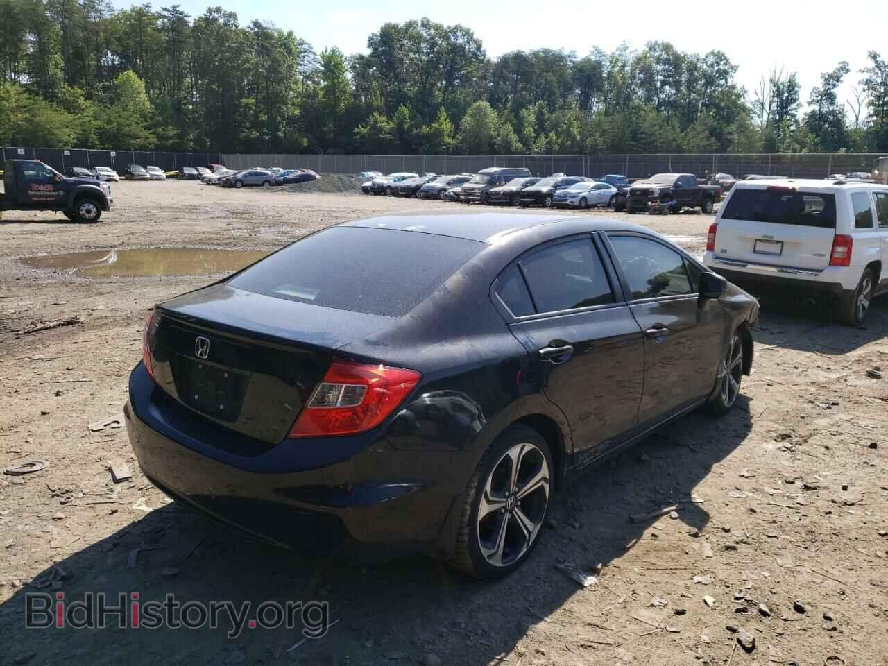 2012 HONDA CIVIC - VIN: 2HGFB2F52CH558405 - Фото 4