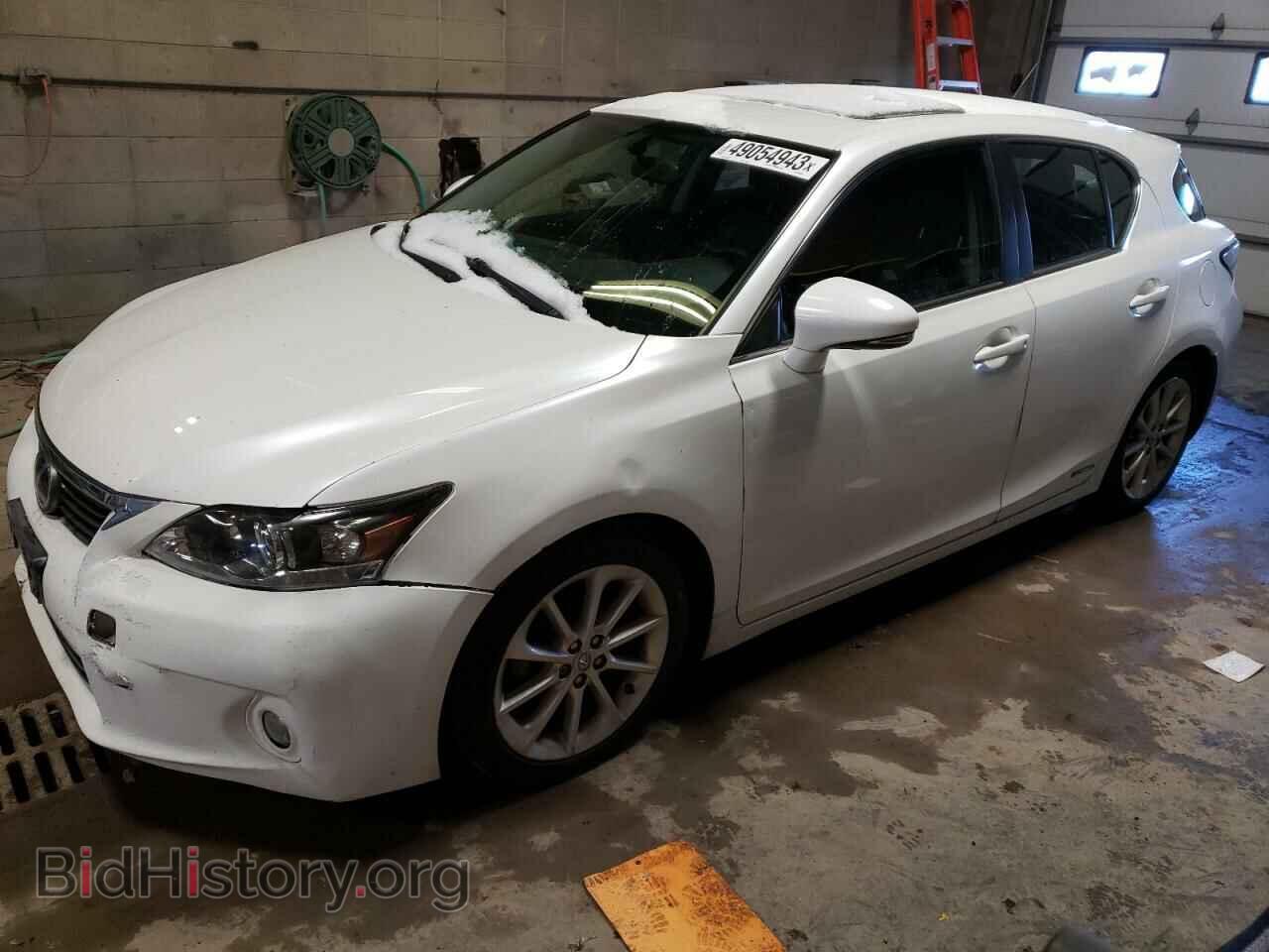 Photo JTHKD5BH0C2064589 - LEXUS CT 200 2012