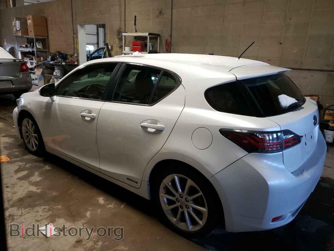 2012 LEXUS CT 200 - VIN: JTHKD5BH0C2064589 - Фото 2