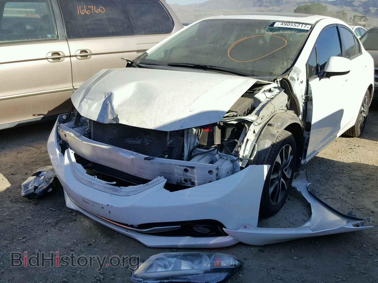 2013 HONDA CIVIC - VIN: 19XFB2F98DE214527 - Фото 2
