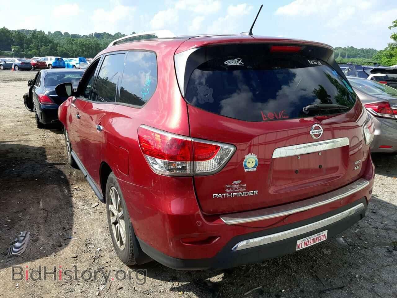 2014 NISSAN PATHFINDER - VIN: 5N1AR2MM7EC697137 - Фото 3