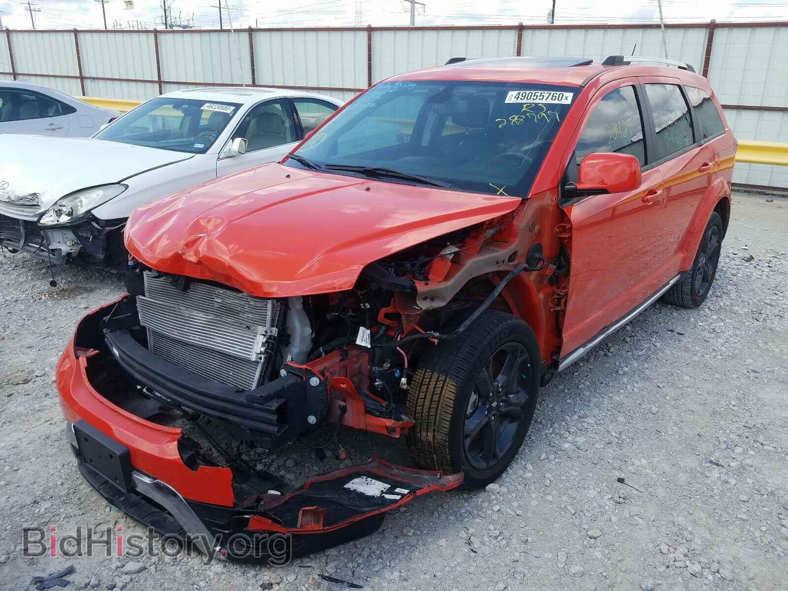 2018 DODGE JOURNEY - VIN: 3C4PDCGB4JT288797 - Фото 2