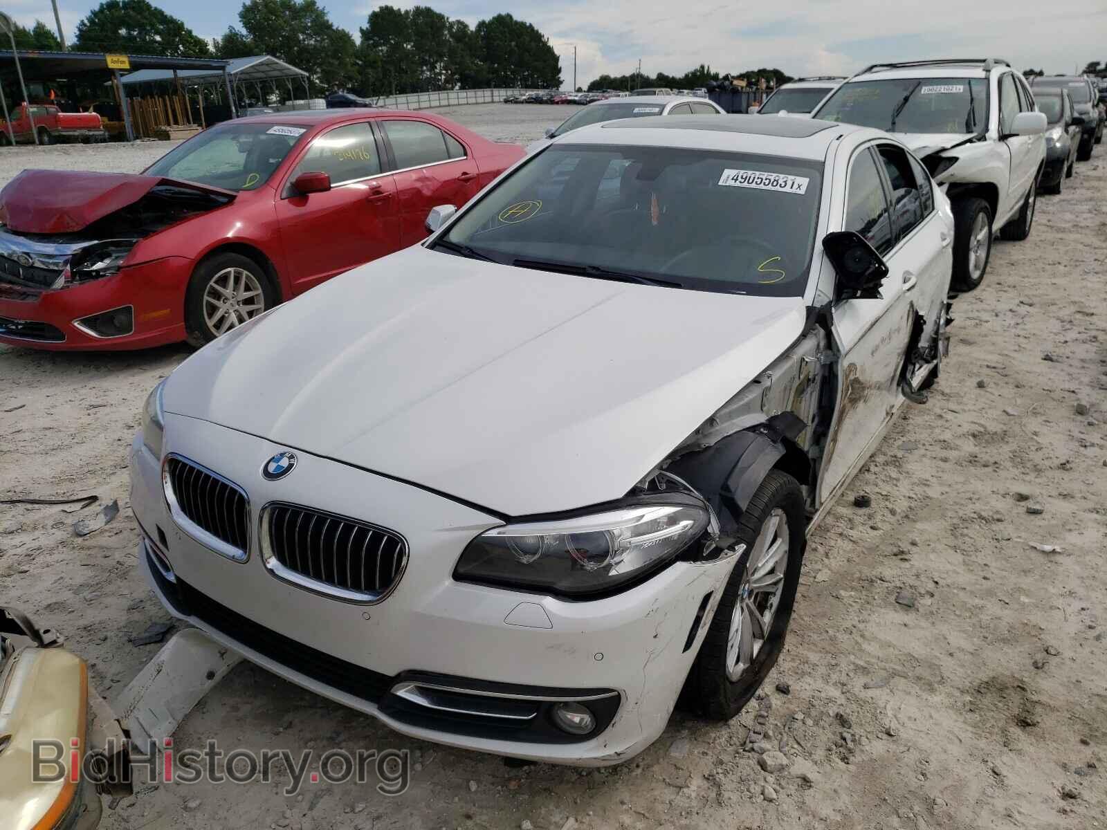 2014 BMW 5 SERIES - VIN: WBA5A5C52ED505347 - Фото 2
