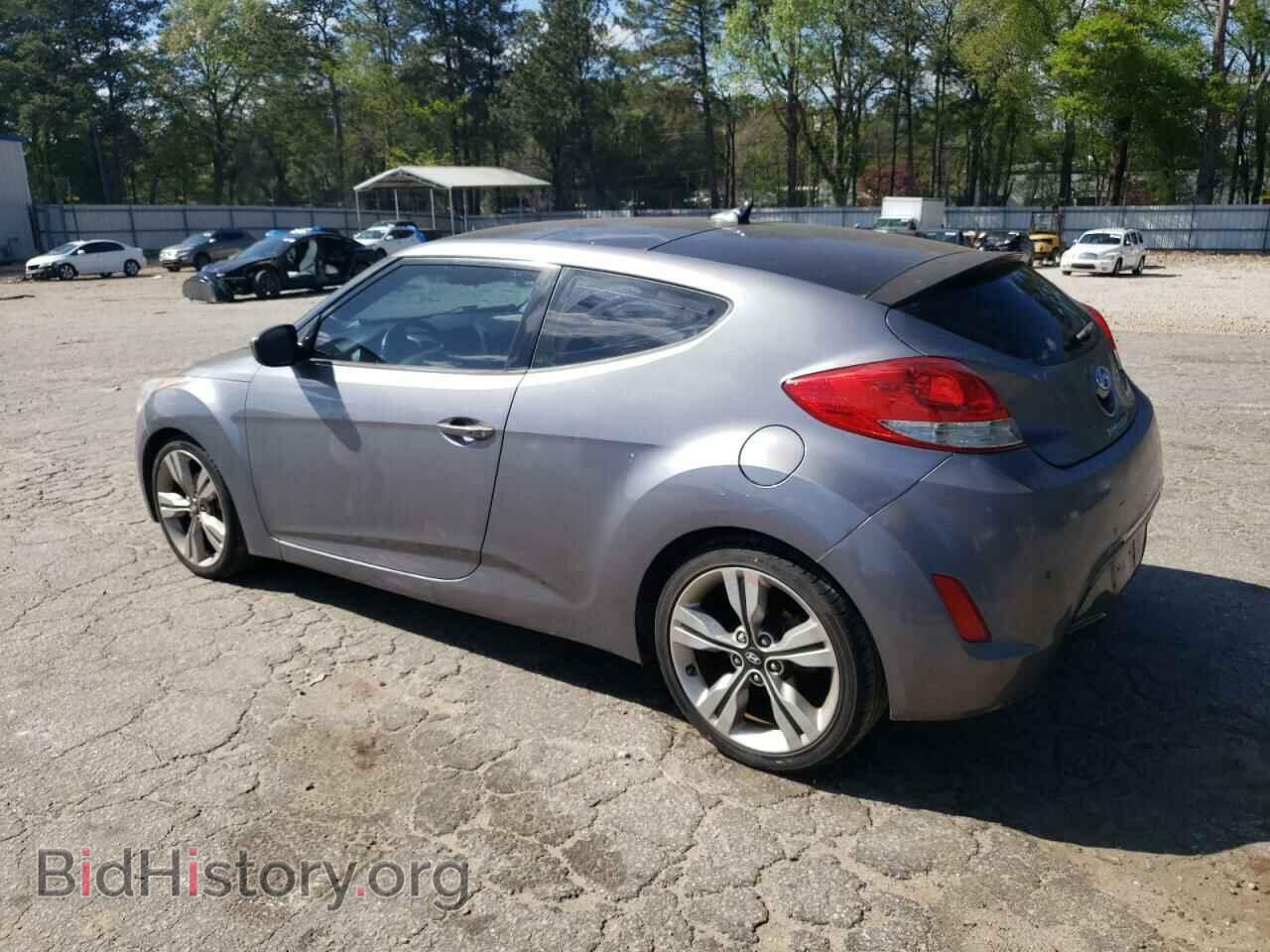 2012 HYUNDAI VELOSTER - VIN: KMHTC6AD1CU067840 - Фото 2