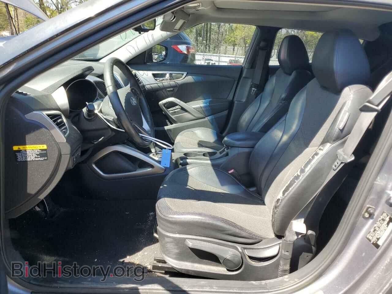 2012 HYUNDAI VELOSTER - VIN: KMHTC6AD1CU067840 - Фото 7