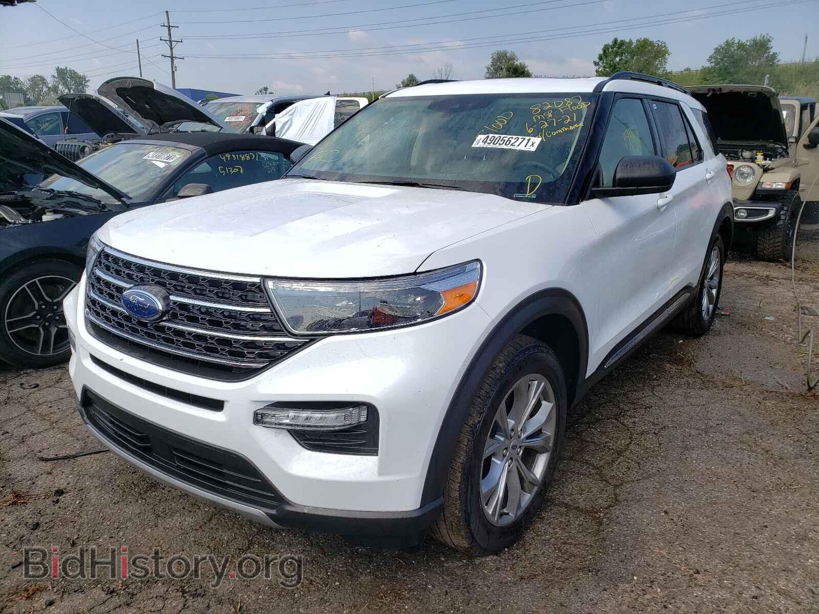 2020 FORD EXPLORER - VIN: 1FMSK8DH5LGC25829 - Фото 2