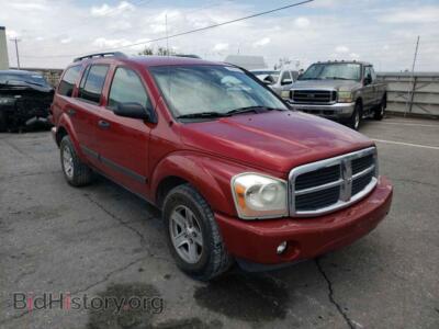 2006 Dodge DURANGO Durango SL, красный — VIN 1D4HB48276F170309, Copart