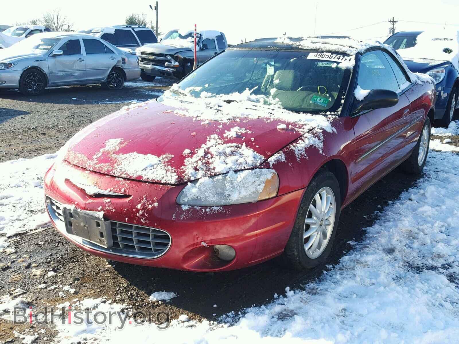 2002 CHRYSLER SEBRING - VIN: 1C3EL55R82N177374 - Фото 2